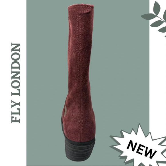 Fly London Yemy Platform
Wedge Boot Old Suede Wine Diesel
Black Size 5.5 US 36 E - Picture 4 of 6